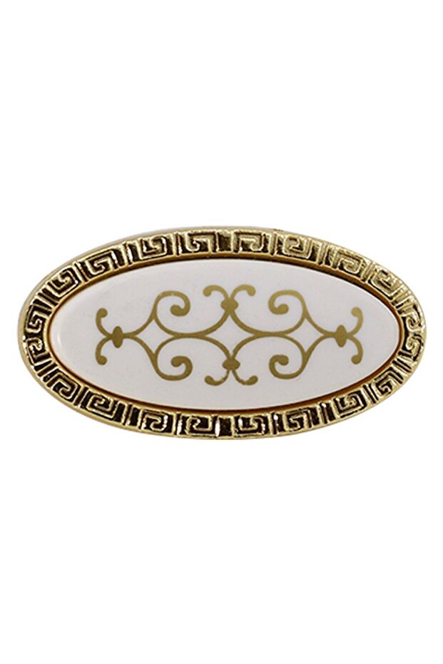 Gold 4Pcs Select Knob Handle Cabinet Door Knobs - 4