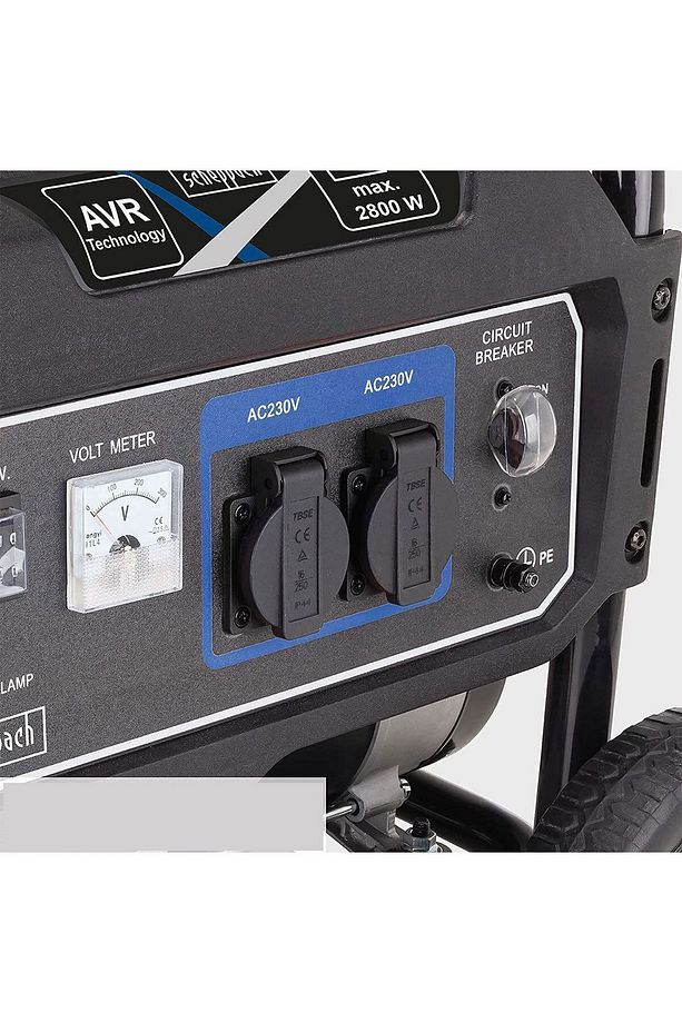 Benzinli Jenerator 3,5 Kw 2800 Watt Sg3200x Ev Iş Kamp Orman Elektrik Jeneratör - 4