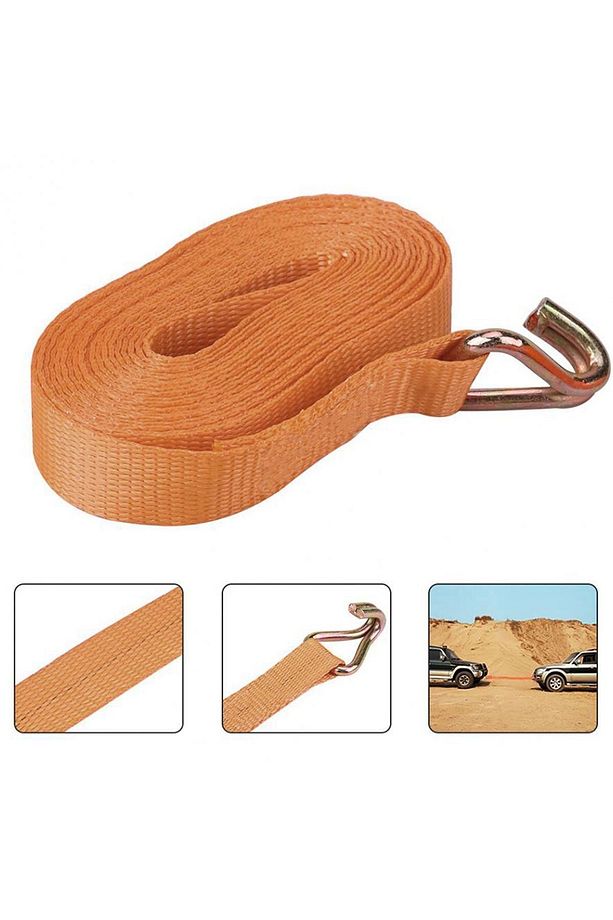 Spanzet Yük Gerdirme Halatı Gırgır 50 Mm 10 Metre 5 Ton - 4