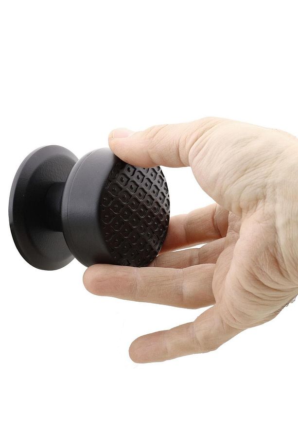 Kestila Kapı Tokmağı Topuzu Kolu Metal Tokmak Mat Siyah - Kapı Kulpu - 6