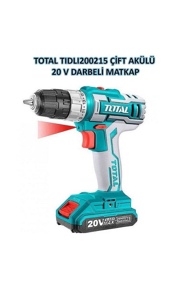 Çift Akülü Darbeli Matkap 20v Lithium- Lon - 3