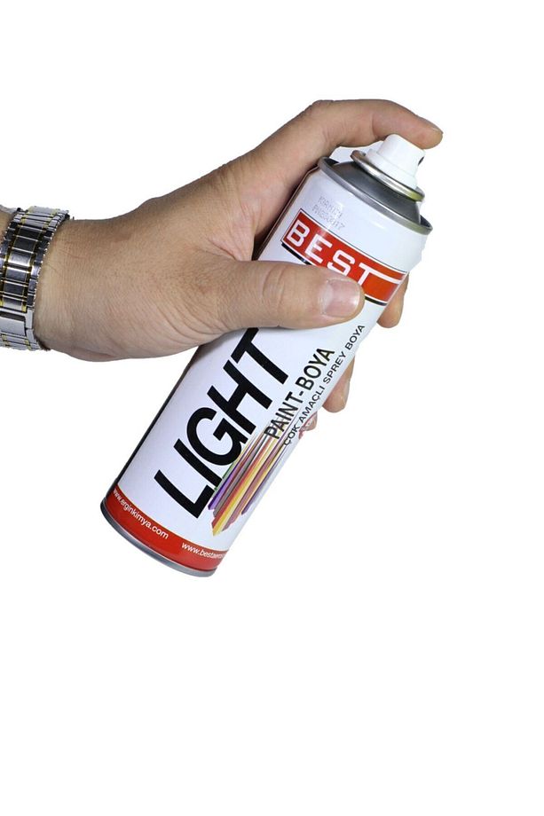 Light Sarı Akrilik Takviyeli Sprey Boya 250 Ml - 6