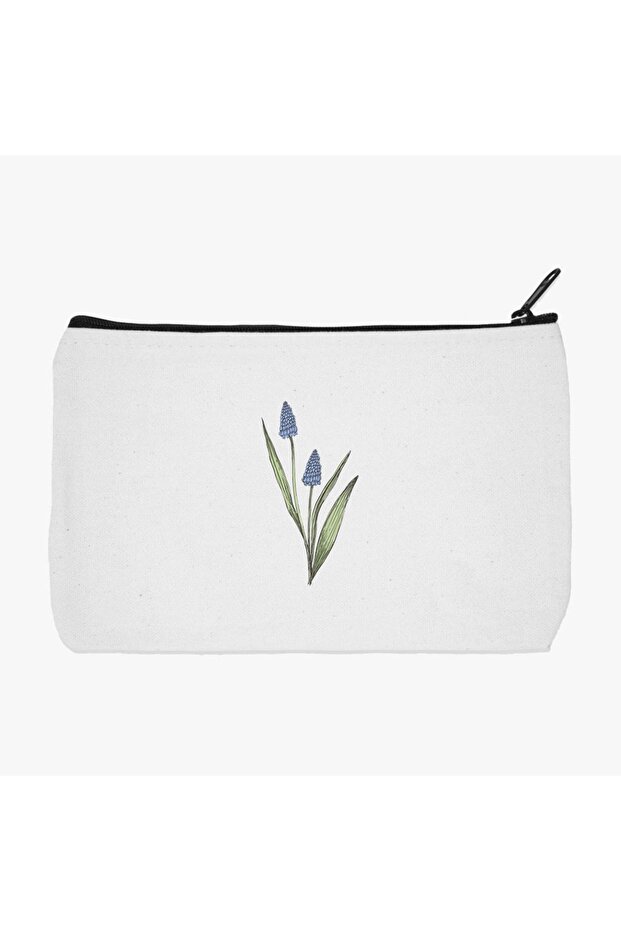 Pen Holder and Makeup Bag - Hyacinth