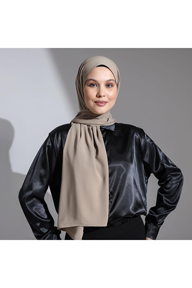 Mısır İpeği Şal Bej - 1