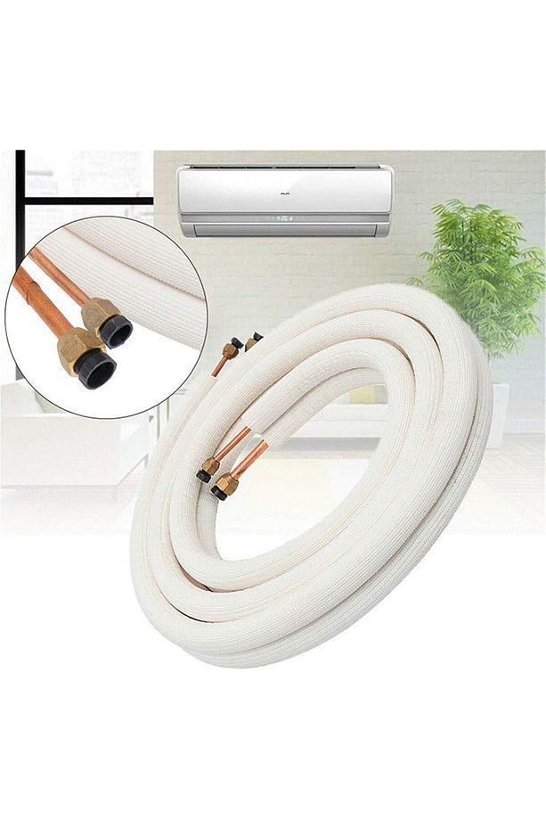 3/8 '' 1/4 '' İzoleli Boru Klima Boru seti 10 metre - 1