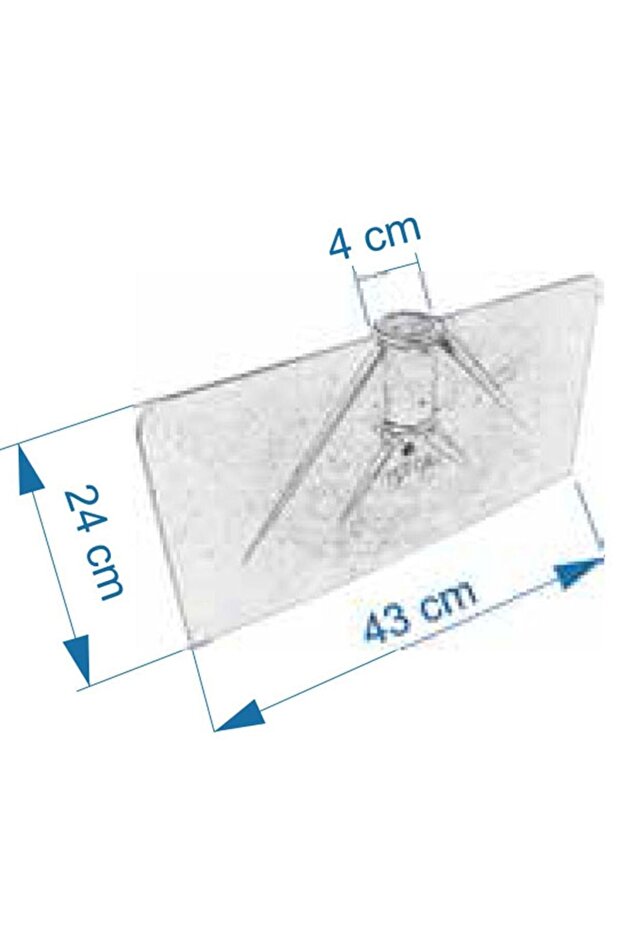 Tuna 216 Plastik Sıyırgı Kar Küreme Sıyırma Kazıma - 4