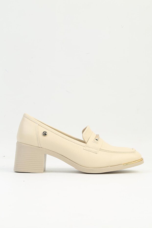 Pierre Crdin ® | Pc-54355 - Beige Women's Heeled Shoes