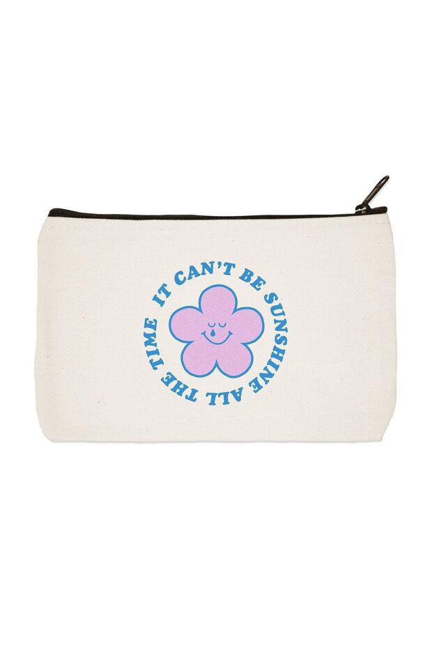 It Can't Be Sunshine All The Time - Pen and Makeup Bag