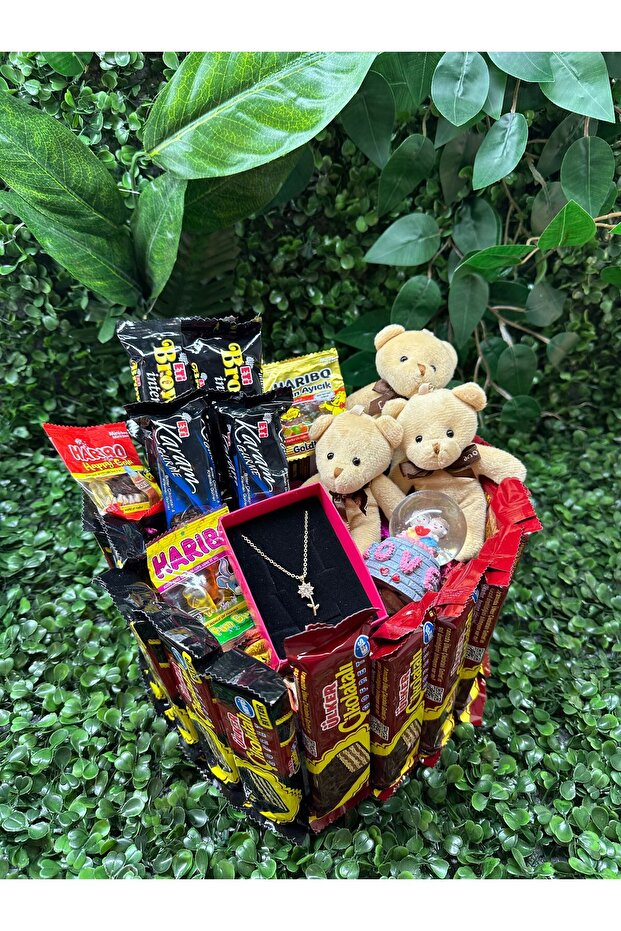 Sevgili kutusu Çikolata Kutusu Kar küreli Bol çikolatalı hediye kutusu - 4