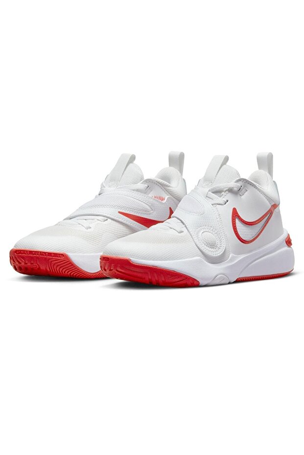Nike Team Hustle D 11 Beyaz Basketbol Ayakkabısı Mat sportswear