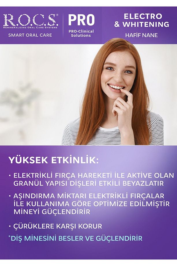Electro & Whıtenıng Elektrikli Diş Fırçası Kullananlara Özel Beyazlatıcı Diş Macunu - 74 gr - 3