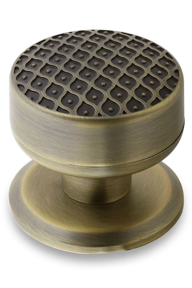Kestila Antik Sarı Kapı Tokmağı Topuzu Kolu Metal Tokmak - Kapı Kulpu - 2