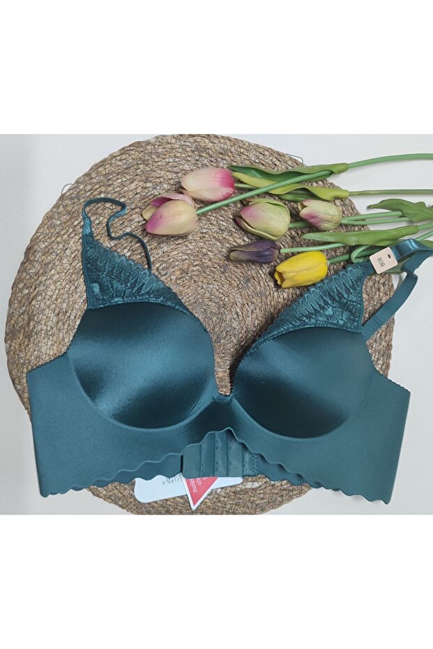 FK Laser Cut Lace Detail Bra, Non-Padded Laser Cut Bra