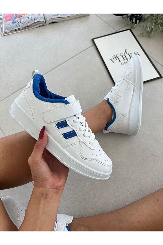 Kadın Beyaz Sneaker - 6