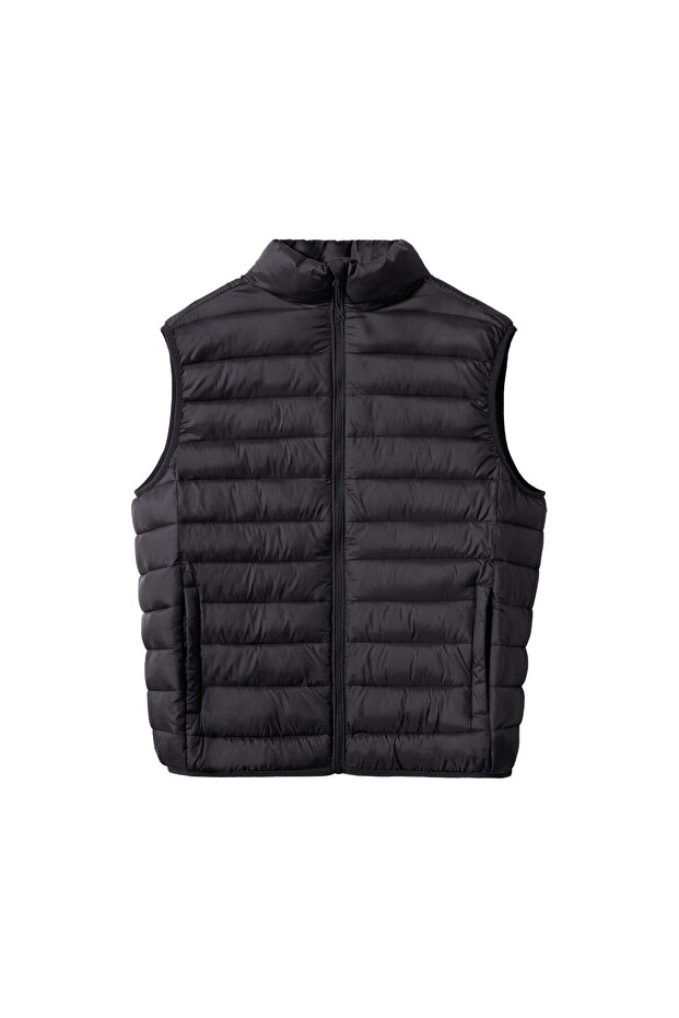 Czarna kamizelka chłopięca -67160470 - 6