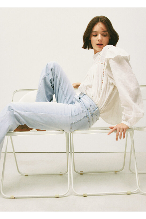 Devojčice, lagane traperice - 67970670 - 2