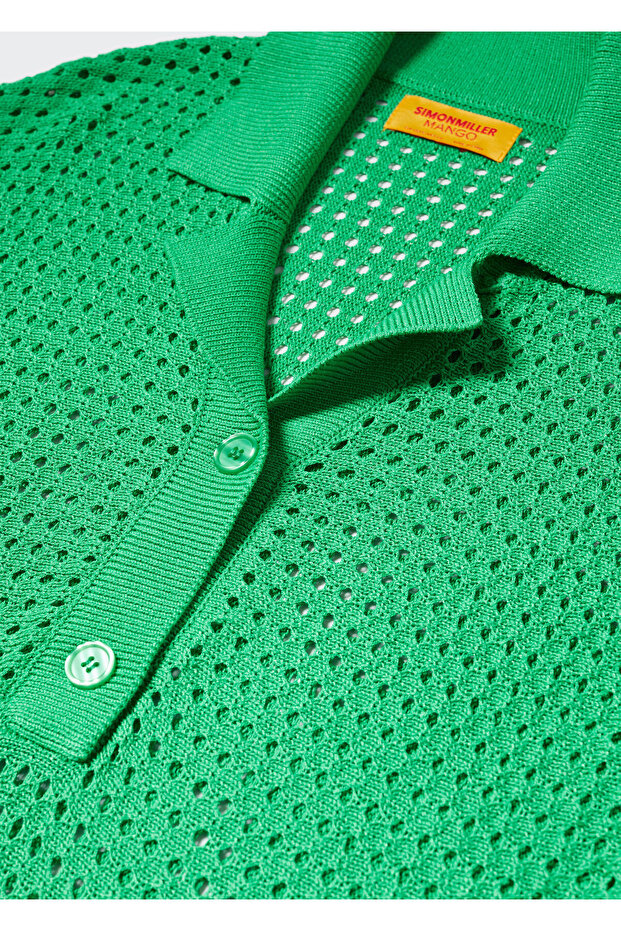 Grüner Damenpullover -57010379 - 4