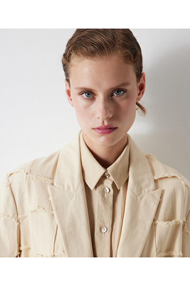 سترة بليزر منسوجة - 7