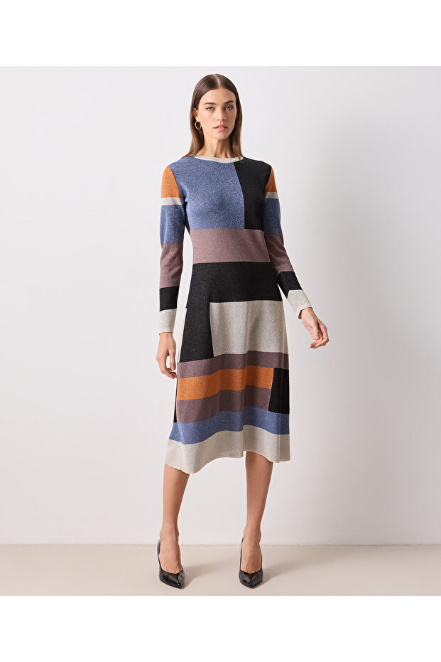 Woven Multicolor Dress