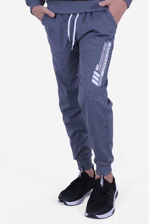 Boy's Tracksuit Set - Round Collar Basic - 6