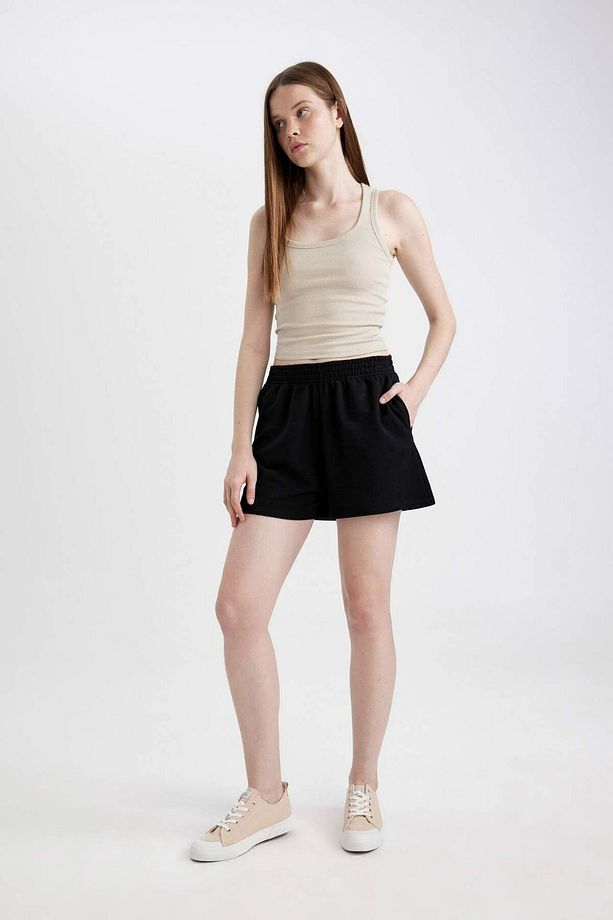 Regular Fit Basic Şort - 2