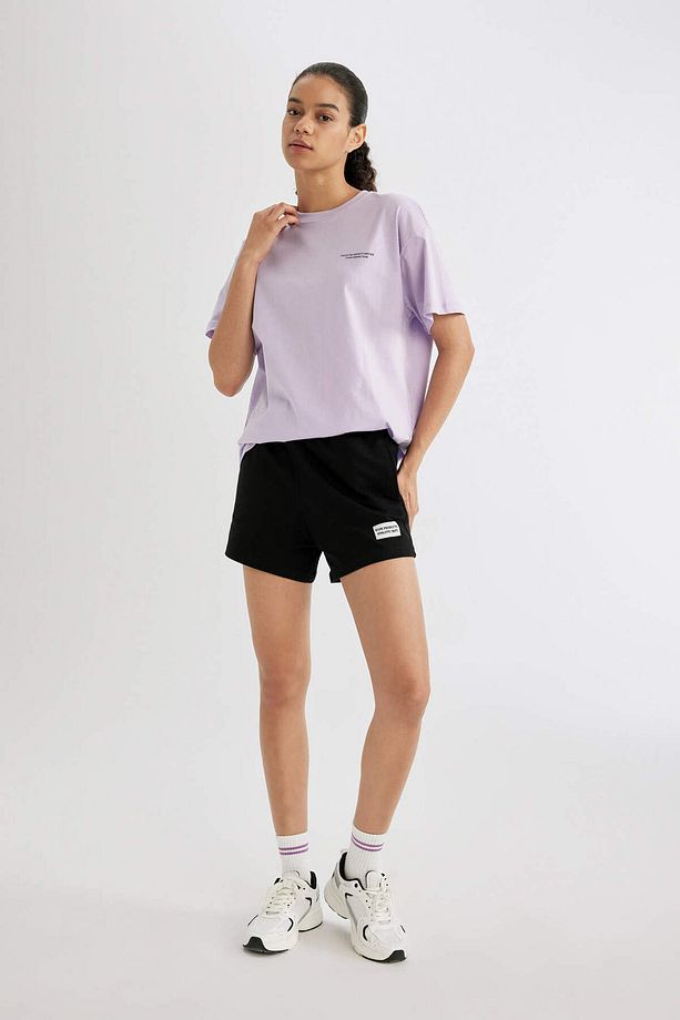 Fit Slim Fit %100 Pamuk Şort - 1