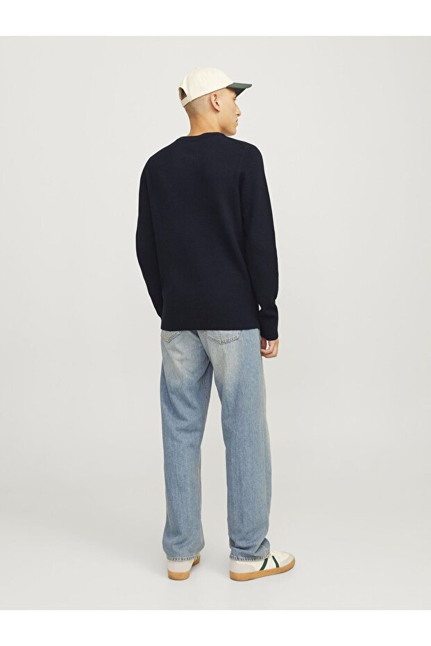 Рундхали та пуловери Рундхали та Einfarbig Strickpullover - 2