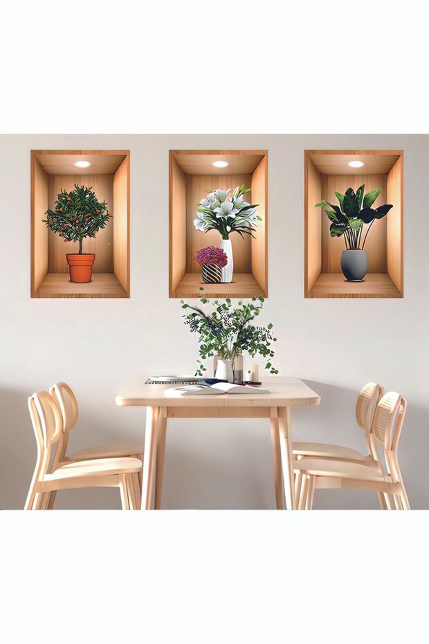 3D DUVAR STİCKER - 1