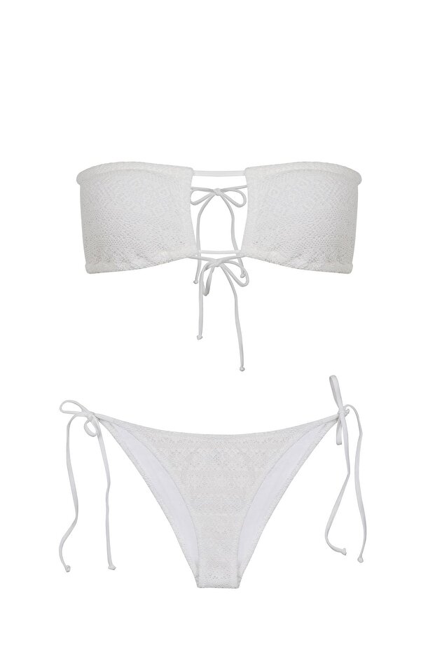 Σετ μπικίνι στράπλες Halter - 1