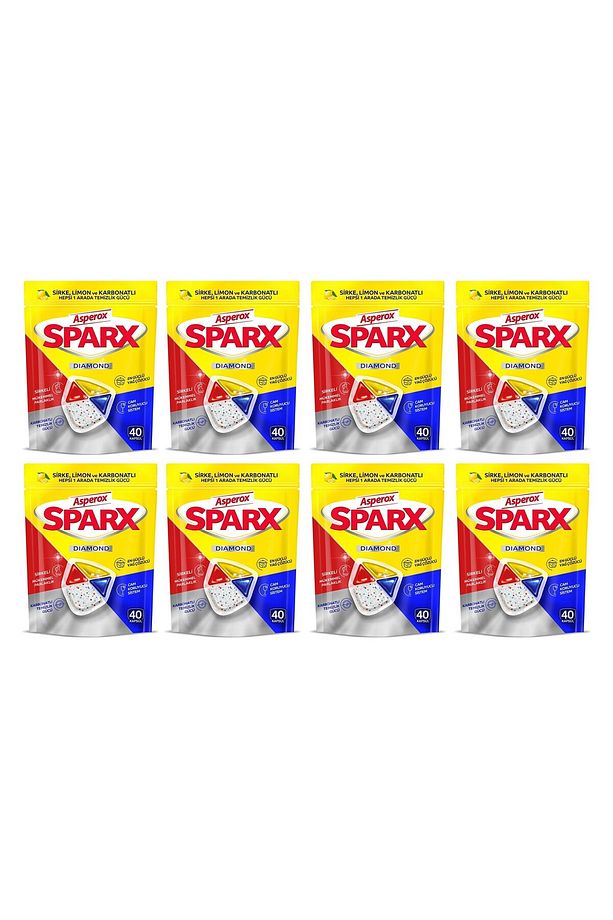 Sparx Diamond Bulaşık Makinesi Kapsülü 40'lı x 8 Adet - 2