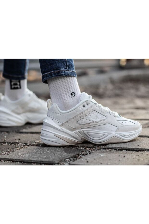 M2k Tekno Unisex Beyaz Spor Ayakkabı - 2