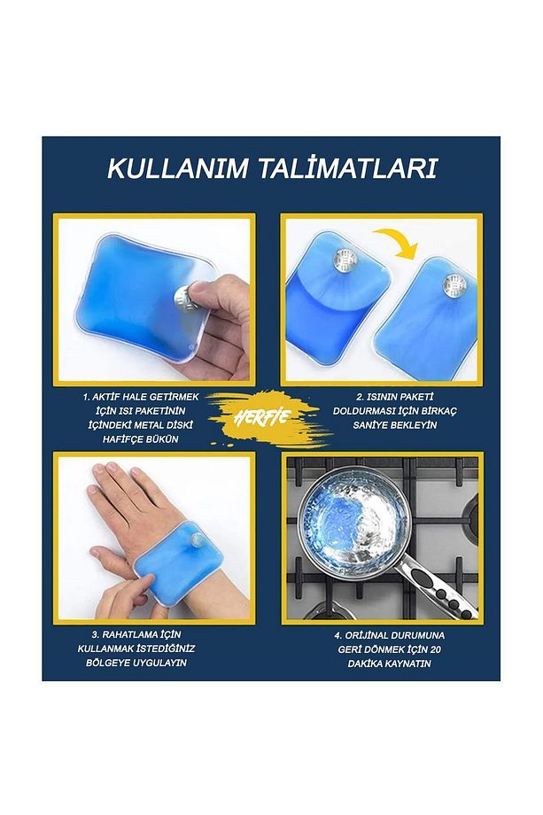 El Ayak Isıtıcı Cep Sobası Jel Kışlık Kullanım Vücut Isıtıcı Çok Kullanımlı Isınmatik - 2