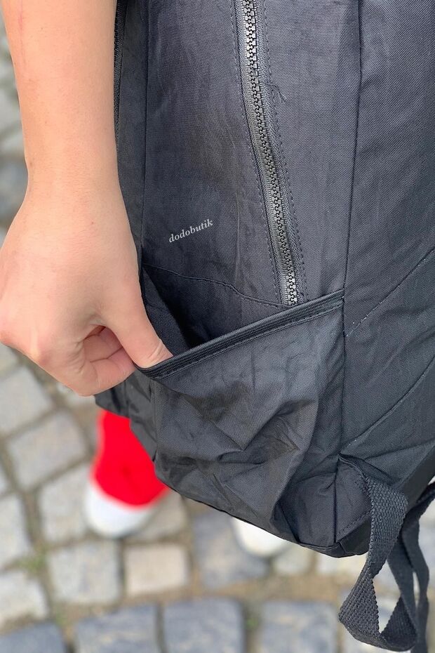 Large Size Rainproof Fabric Multi-Pocket Lightweight Backpack - 3