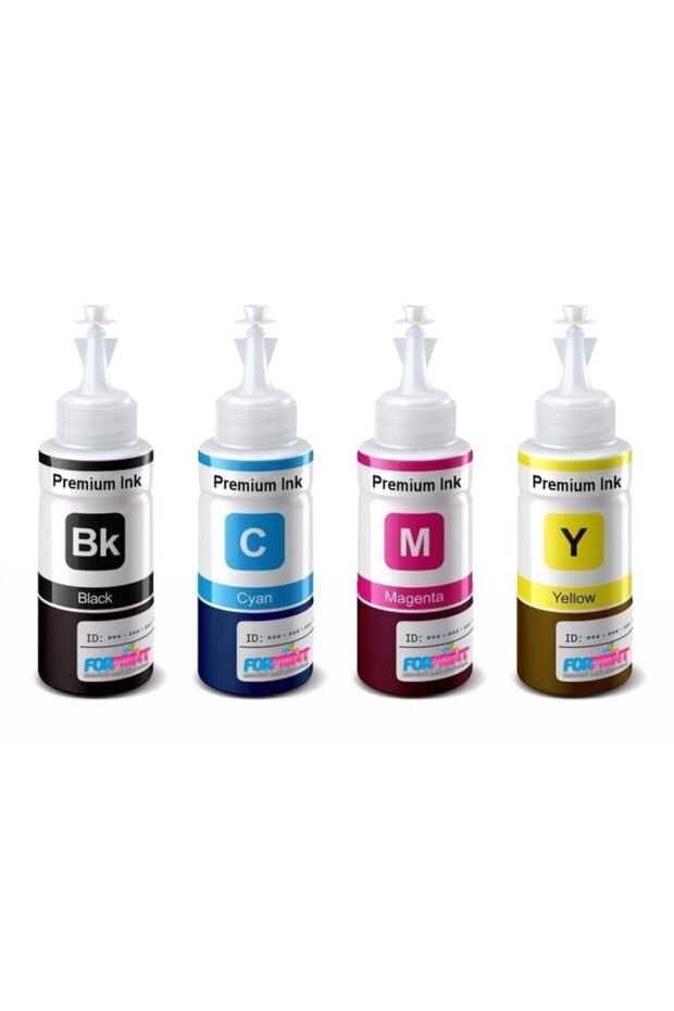 Epson T664 Uyumlu Plus Mürekkep Seti L382 L 210 L3050/l3060/l3070/l1300 - 2