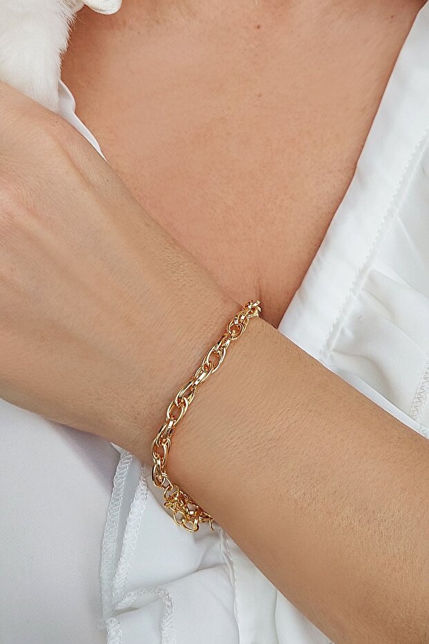 Plated Chain Bracelet - 3
