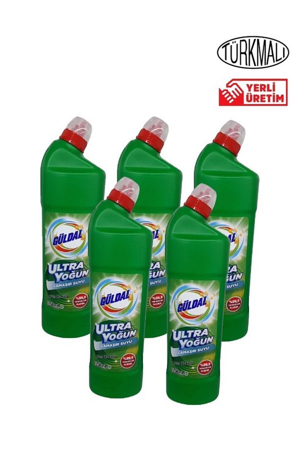 ÇAMAŞIR SUYU ULTRA YOĞUN 1250 ML X 5 ADET ÇAM KOKULU - 1
