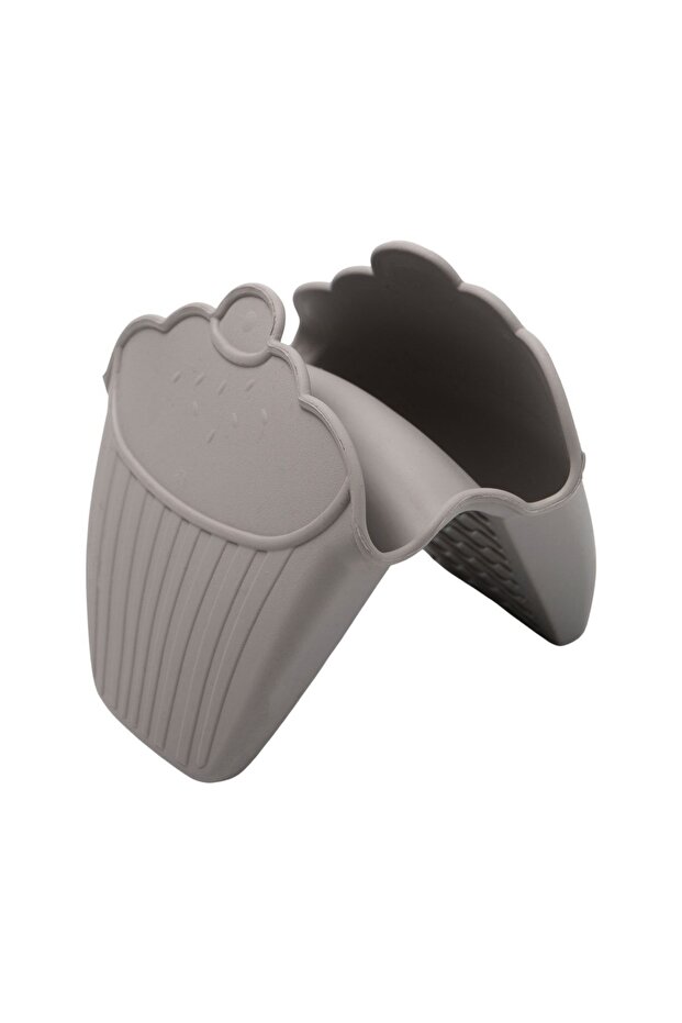 Silikon Fırın Eldiveni Gri - 6