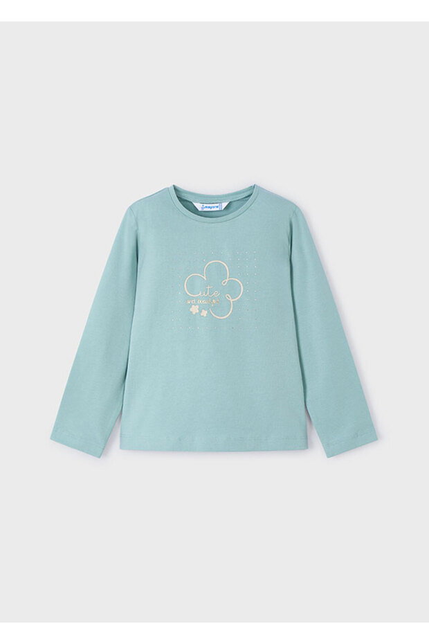 Girl's Basic Long Sleeve T-Shirt 178