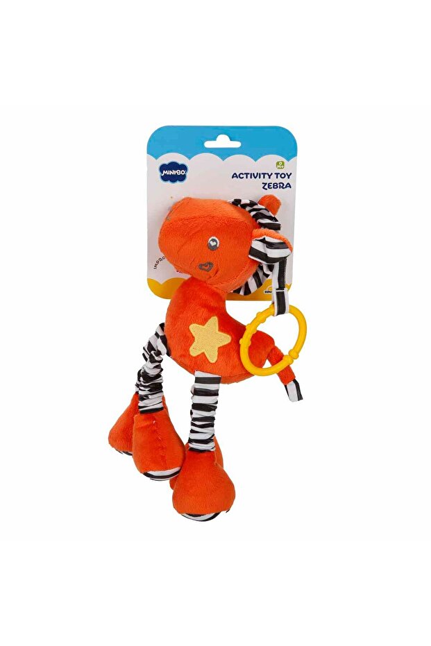 Sevimli Zebra Aktivite Oyuncağı - 1