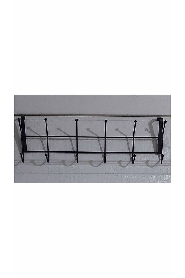 12 Kancalı Kapı Arkası Askı, Kapı Askısı Banyo Askısı Elbise Askısı - 3
