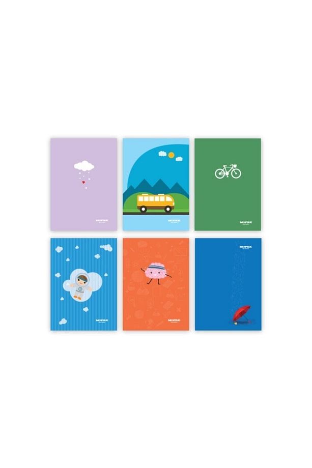 Mopak Defter Harita Metod A4 60 Yaprak Karton Kapak Kareli T.d - 1