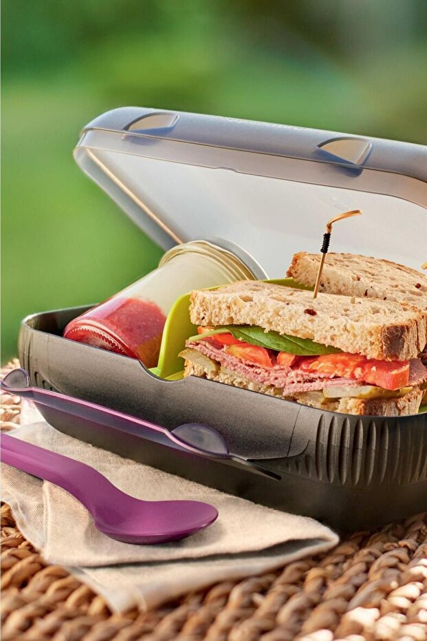 Green Black Lunch Box - 2