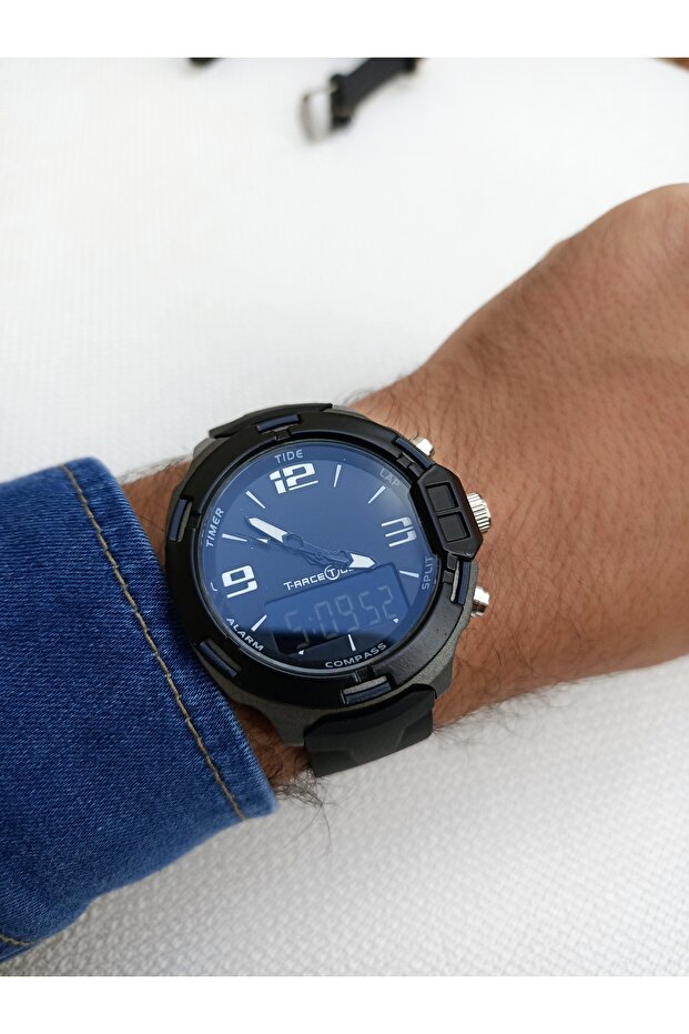 ANALOG + DİJİTAL Kol Saati - 1