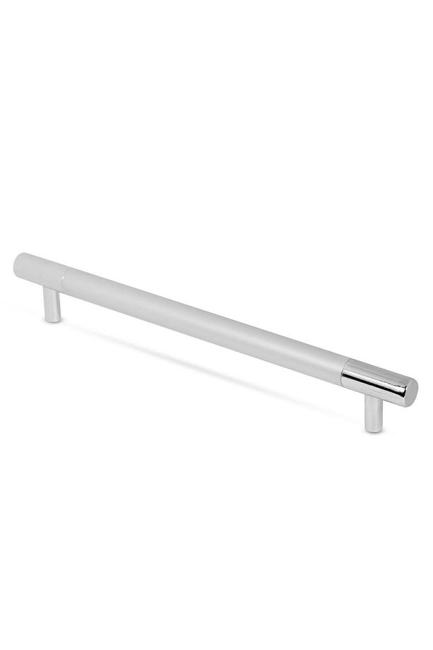 Hitit Dolap Dolabı Kapak Kulpu Kulpları Kulbu (192 MM-19.2 CM) Mat Krom Kulp Mobilya Mutfak Çekmece - 6