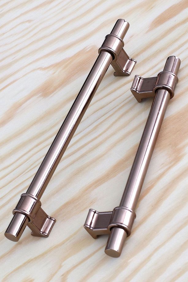 Hisar Bronz Metal Kulp 192 Mm-19.2 Cm Mobilya Mutfak Çekmece Dolap Kapak Dolabı Kulpları Kulbu Kulpu - 7