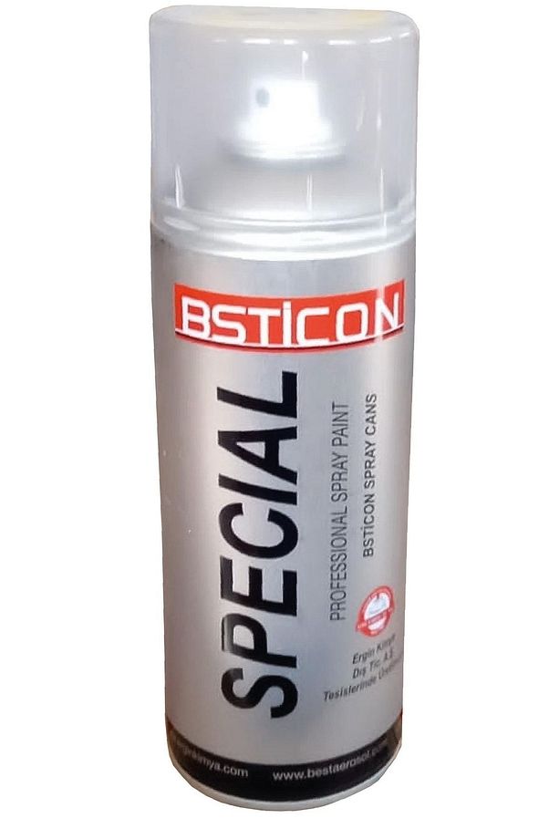 Bsticon Specıal Mat Siyah Sprey Boya 400 Ml - 1