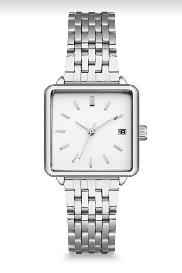 Takvimli - Çelik KADIN kol Saati - 1