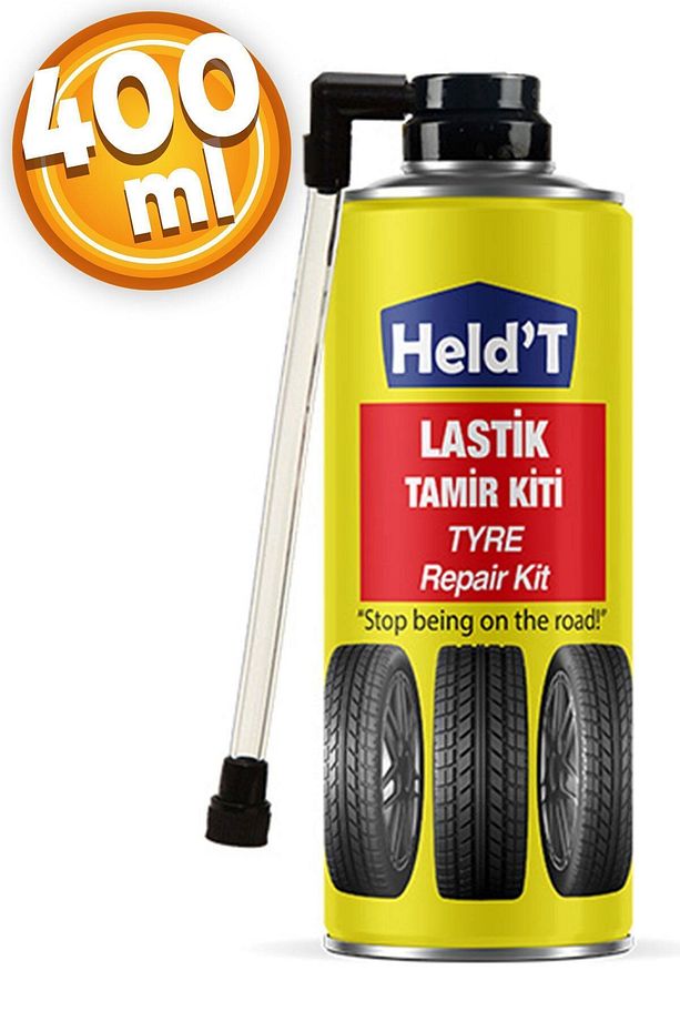 Held't Lastik Tamir Köpüğü Spreyi Seti Hızlı Yama Spreyi 400 Ml - 1