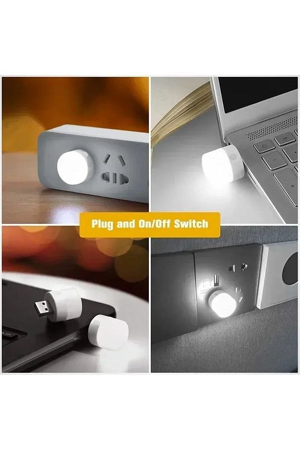 Usb Led Mini Lamba Ergonomik Işık Lamba Koridor Tuvalet Oturma Çocuk Odası Için Gece Aydınlatma - 7