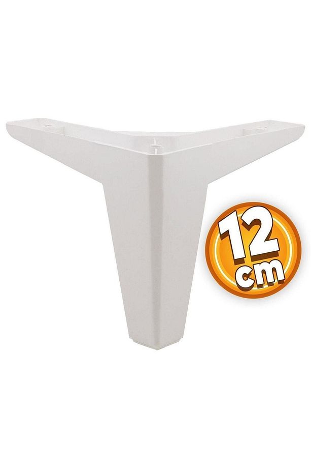 Sedir Lüks Mobilya Kanepe Sehpa Baza Tv Ünitesi Koltuk Ayağı Beyaz 12 Cm Ayakları (4 ADET) - 2